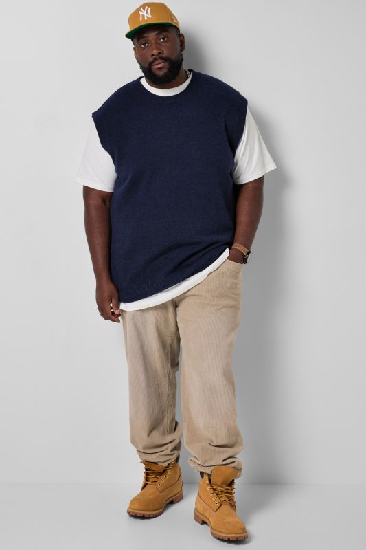 STHUGE basic sweat vest