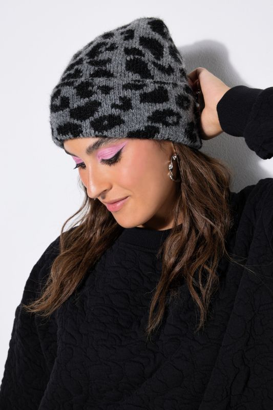 Leopard Print Beanie