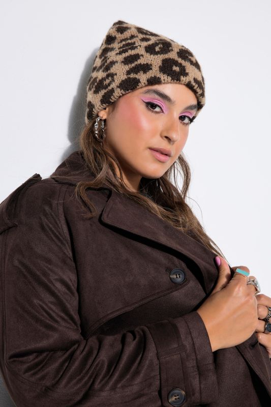 Leopard Print Beanie