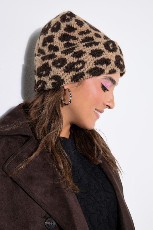 Leopard Print Beanie