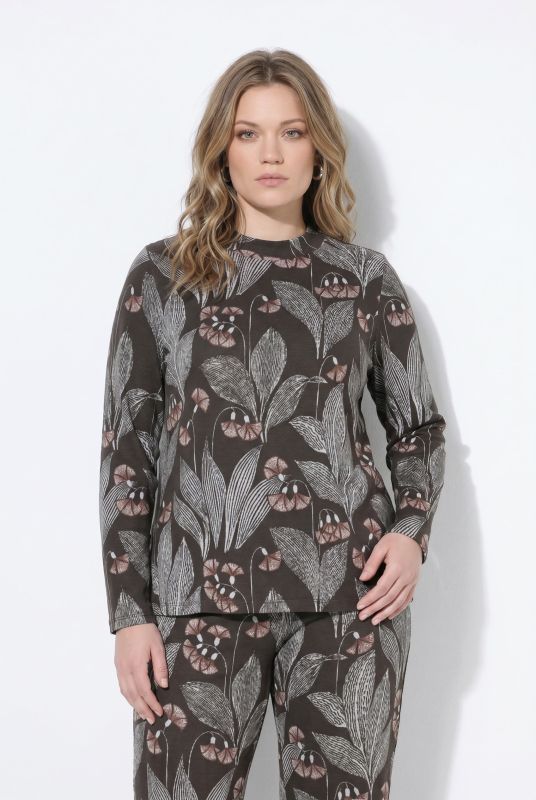 Eco Cotton Floral Sweatshirt