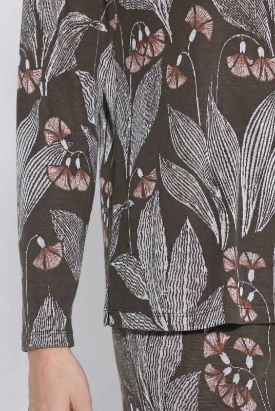 Eco Cotton Floral Sweatshirt
