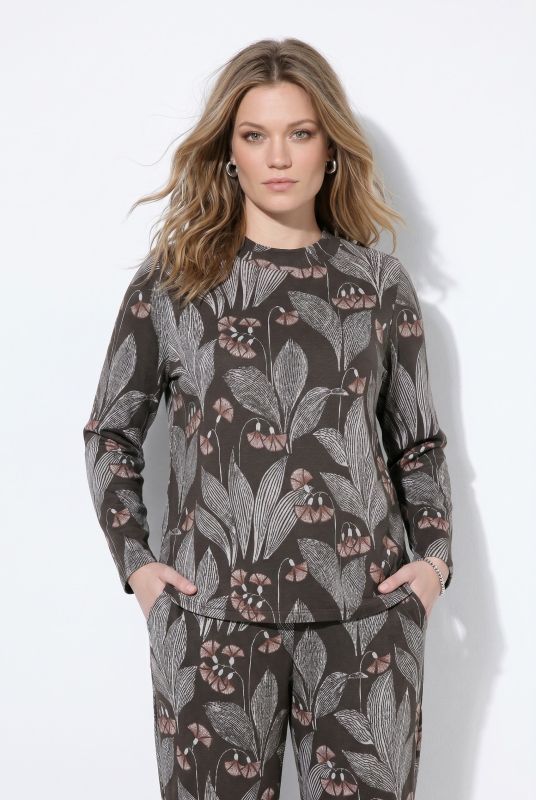 Eco Cotton Floral Sweatshirt