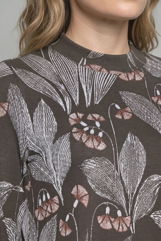 Eco Cotton Floral Sweatshirt