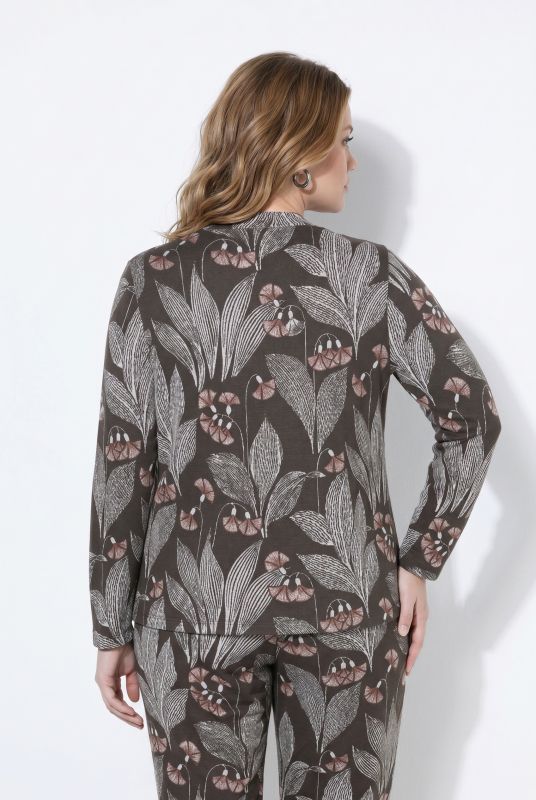 Eco Cotton Floral Sweatshirt