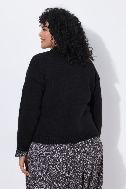 Ribbed Knit Long Sleeve Sweater