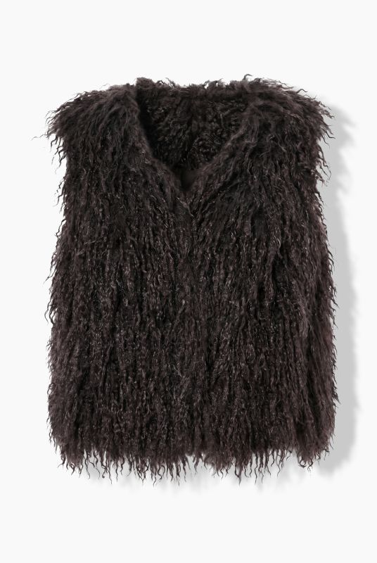 Fluffy Faux Fur Vest