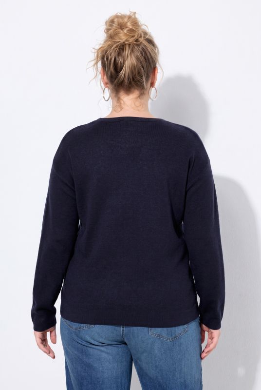 Smile Bright Graphic Crew Neck Sweater