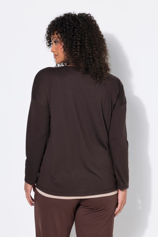 Floral Print Yoga Long Sleeve Top