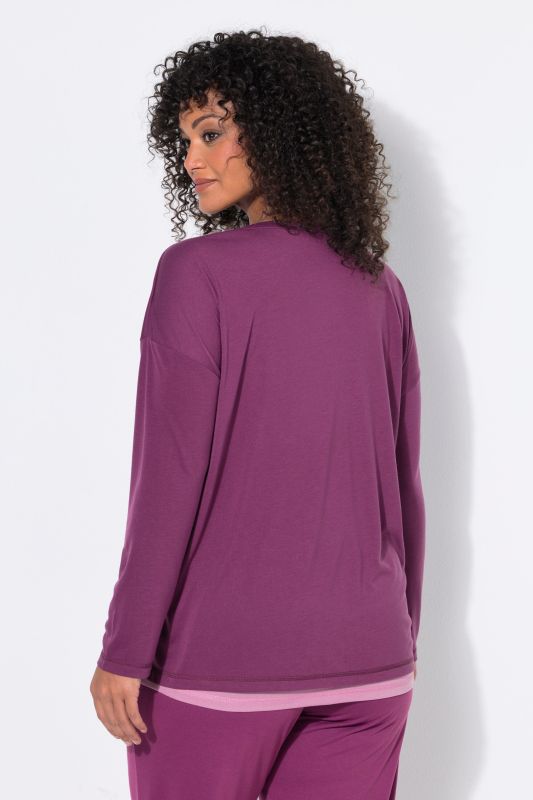 Floral Print Yoga Long Sleeve Top