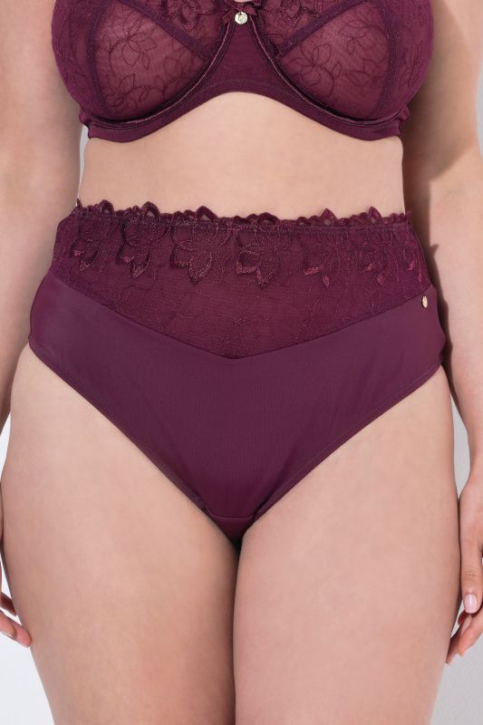 TRUYOU Thong Panties, Lace, Microfiber
