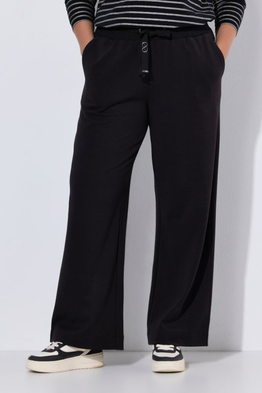 Wide Leg Drawstring Waist Sweatpants