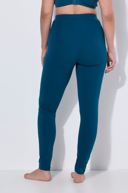 Basic Stretch Knit Ankle Length Leggings