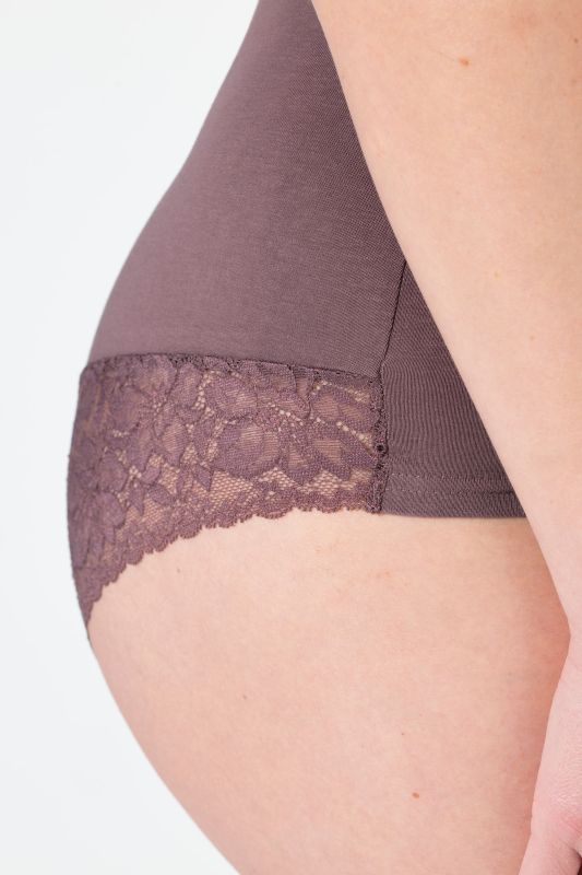 3 Pack Lace Detail Hipster Briefs
