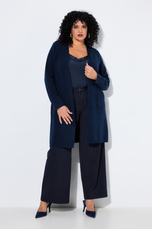 Oversized Open Shape Long Sleeve Cardigan