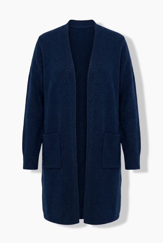 Oversized Open Shape Long Sleeve Cardigan