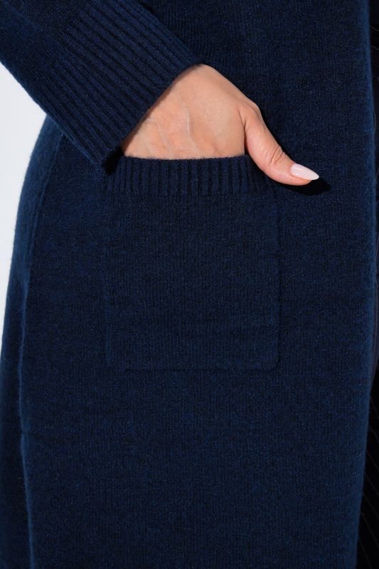 Oversized Open Shape Long Sleeve Cardigan