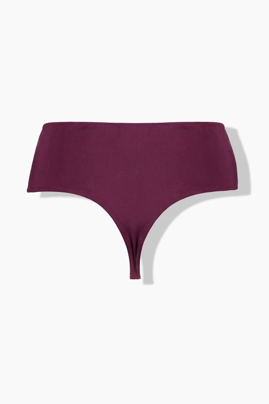 TRUYOU Thong Panties, Lace, Microfiber