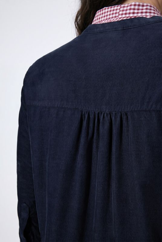 3/4 Sleeve Corduroy Dress