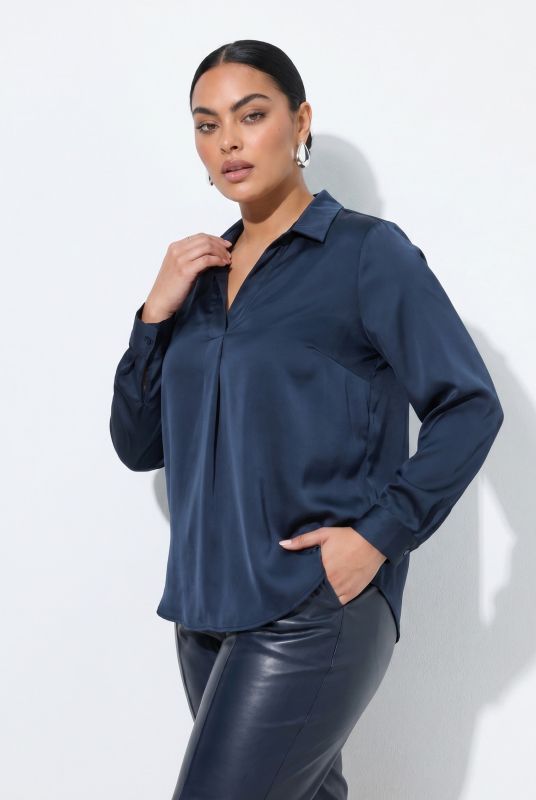 Long-sleeved blouses