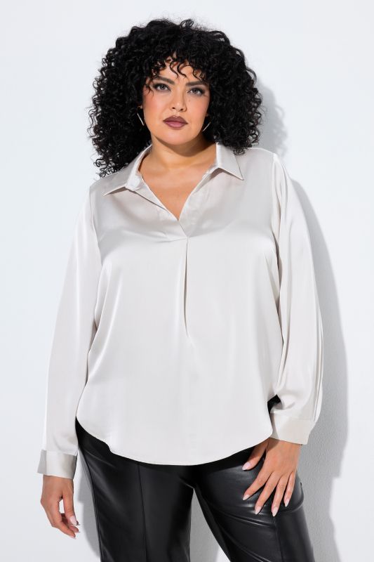 Long-sleeved blouses