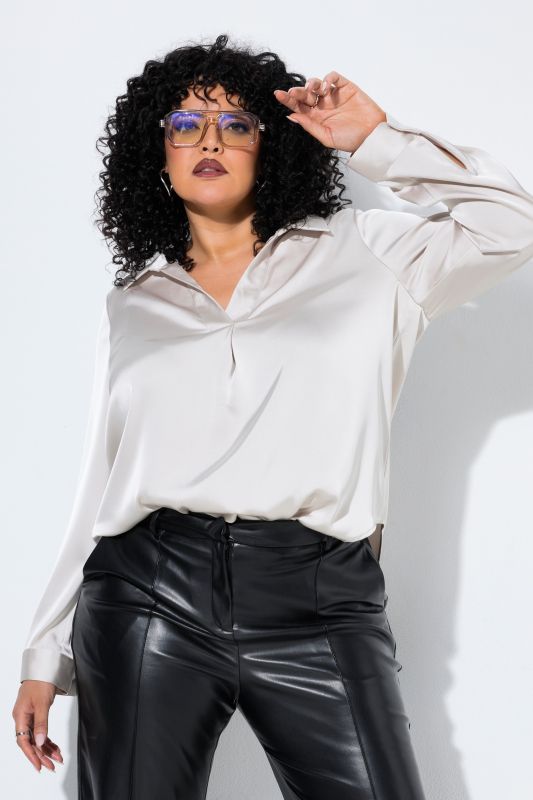 Long-sleeved blouses