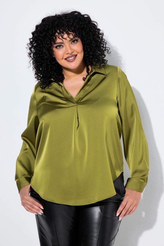 Long-sleeved blouses
