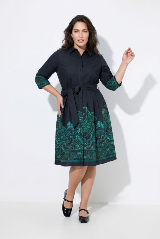 Country Style Button Down Shirt Dress