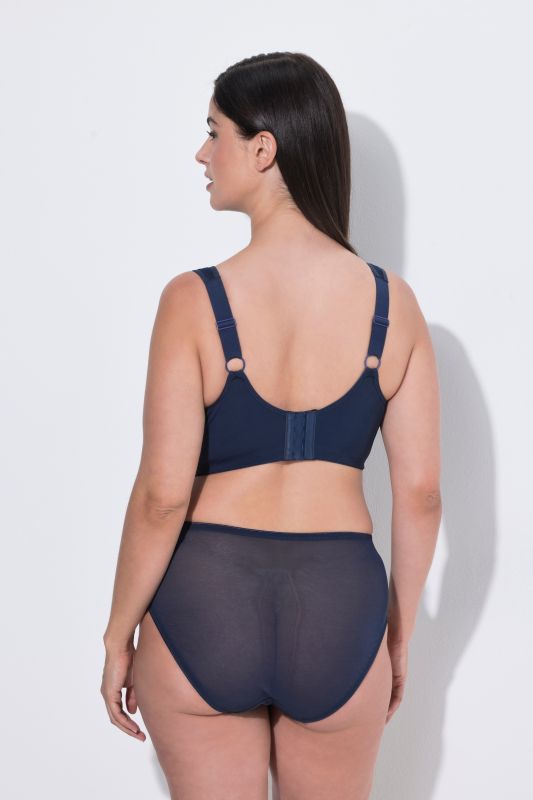 Mesh Panel Comfort Bra