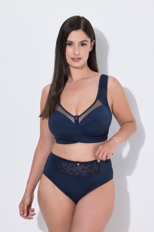 Butterfly Lace Panel Midi Brief