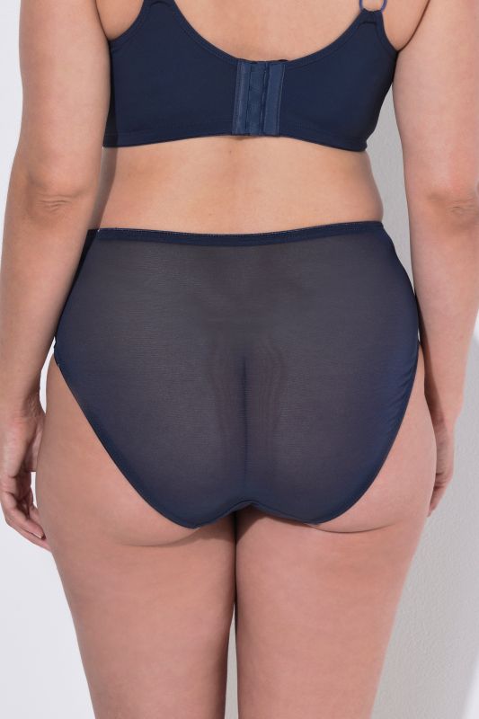 Butterfly Lace Panel Midi Brief