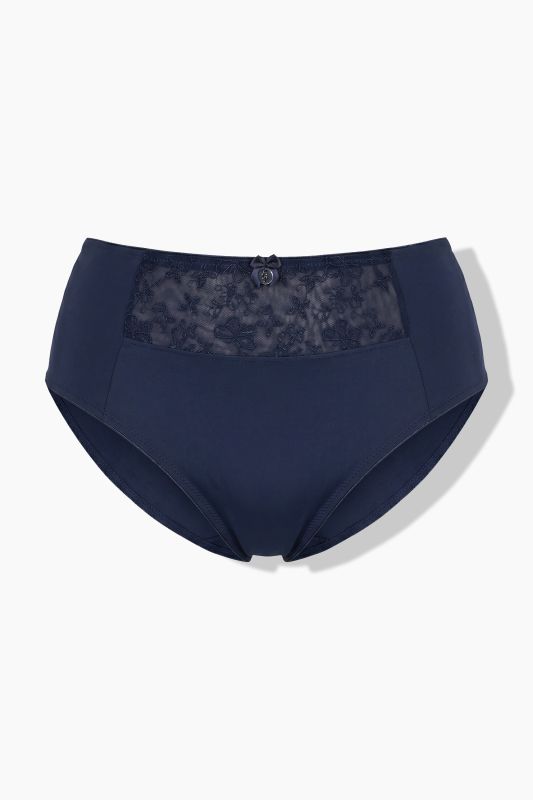 Butterfly Lace Panel Midi Brief
