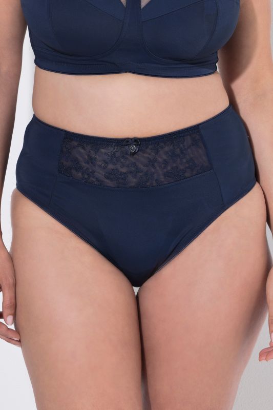 Butterfly Lace Panel Midi Brief