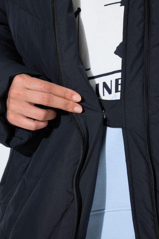 HYPRAR Chevron Quilted Long Parka