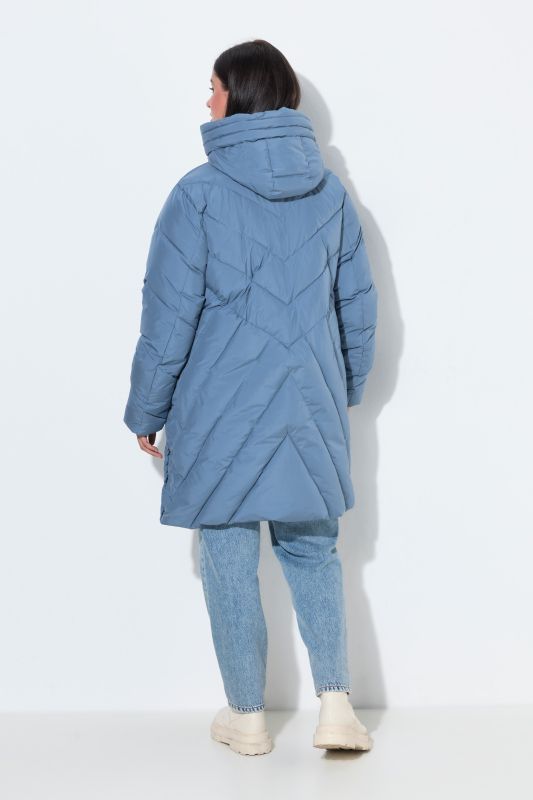 HYPRAR Chevron Quilted Long Parka