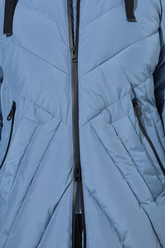 HYPRAR Chevron Quilted Long Parka