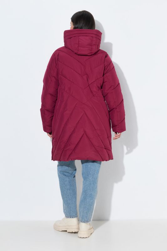 HYPRAR Chevron Quilted Long Parka