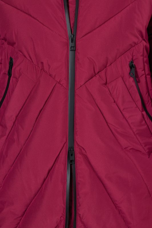 HYPRAR Chevron Quilted Long Parka