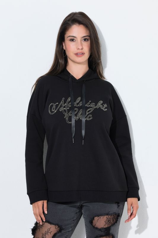 Midnight Chic Beaded Hoodie