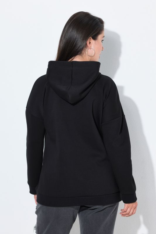 Midnight Chic Beaded Hoodie