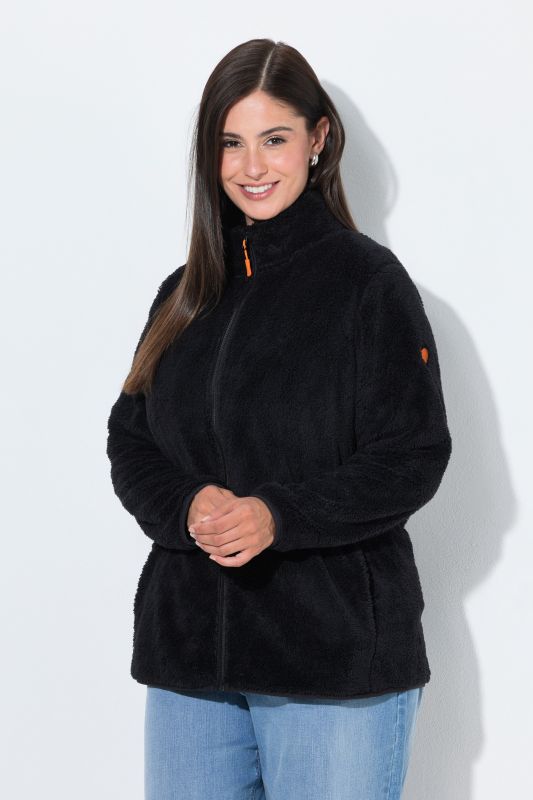 Teddy Fleece Zip-Up Jacket