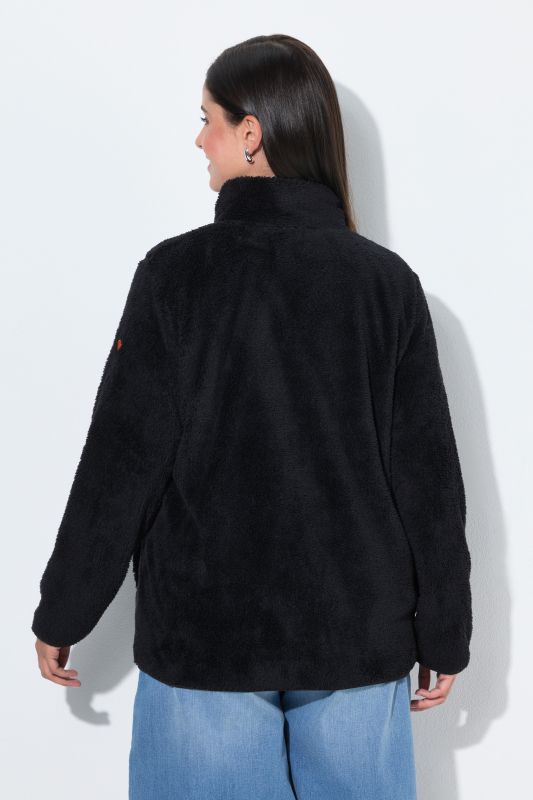 Teddy Fleece Zip-Up Jacket