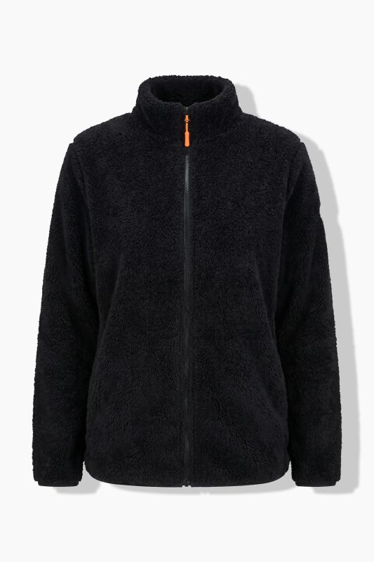 Teddy Fleece Zip-Up Jacket
