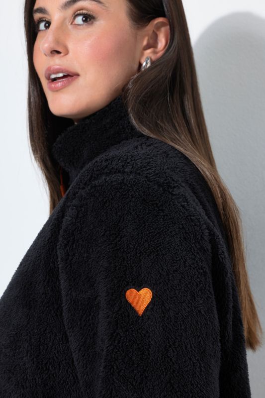Teddy Fleece Zip-Up Jacket