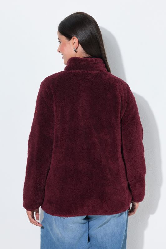 Teddy Fleece Zip-Up Jacket