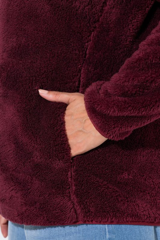 Teddy Fleece Zip-Up Jacket