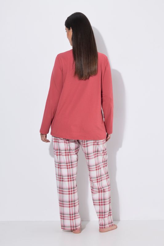 Winter Fawn Long Sleeve Pajama Set
