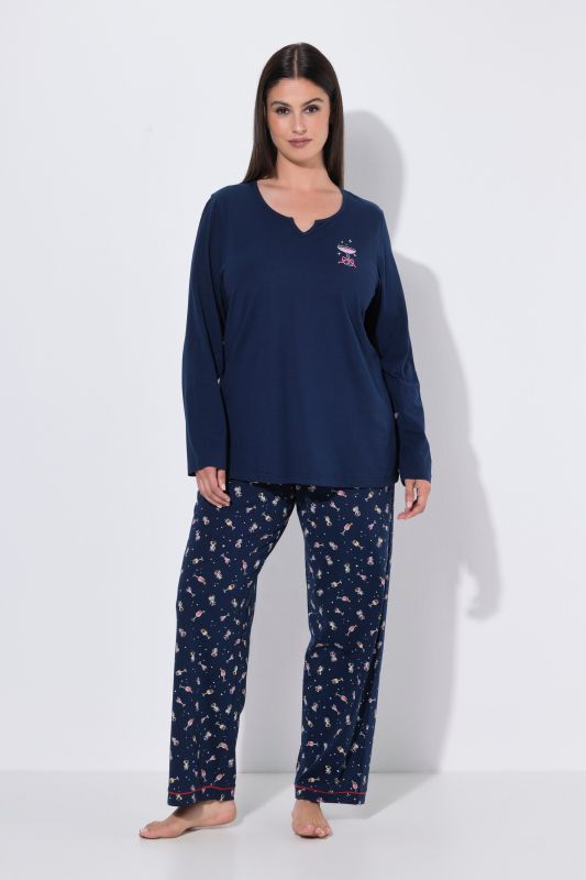 Cocktail Hour Long Sleeve Pajama Set