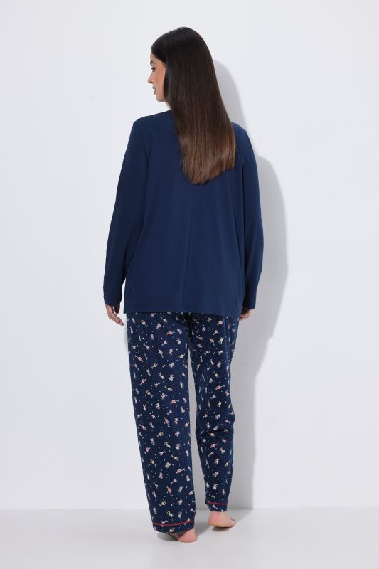 Cocktail Hour Long Sleeve Pajama Set