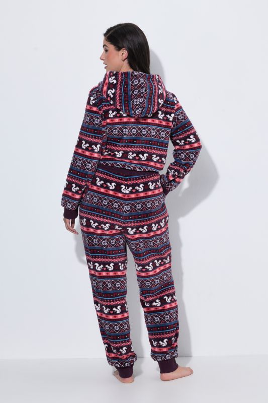 Alpine Stripe Loungewear Jumpsuit